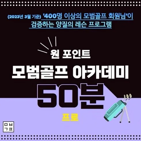 원포인트골프레슨 비교 리뷰