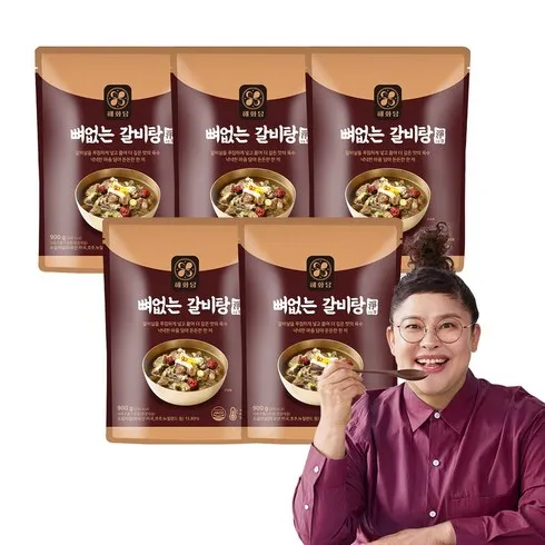 이영자의 뼈없는갈비탕 900g x 8팩 총7.2kg 추천