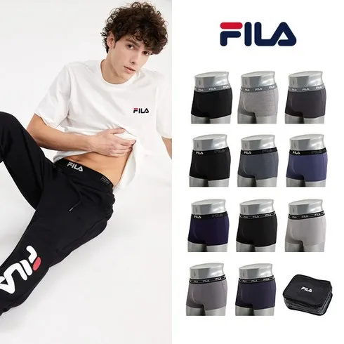 FILA 리얼블랙에디션 드로즈 9종 남성 선물추천